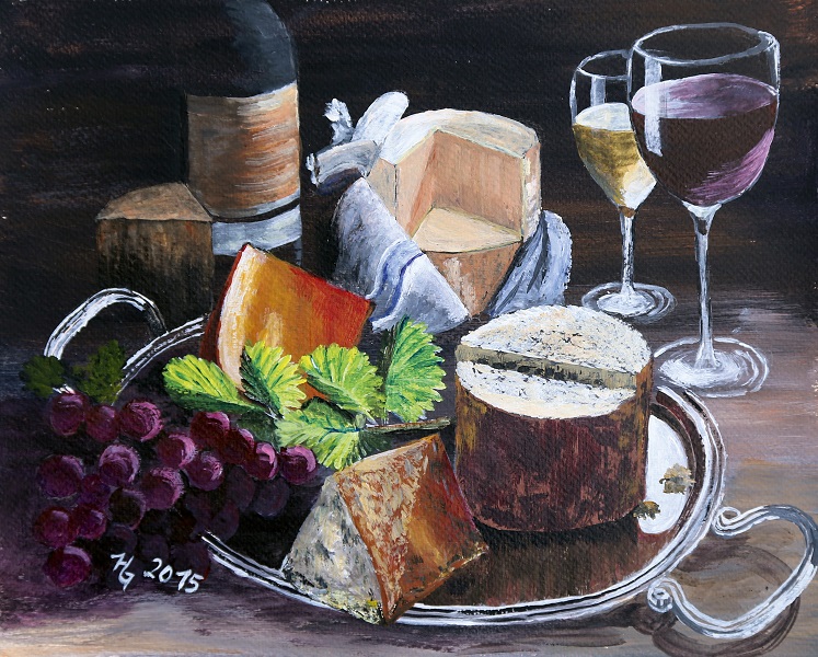 Käse und Wein II