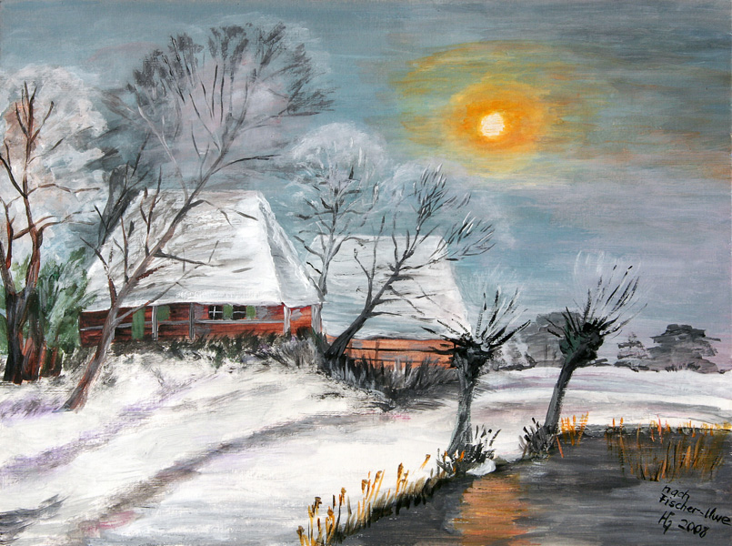 Winter in Worpswede